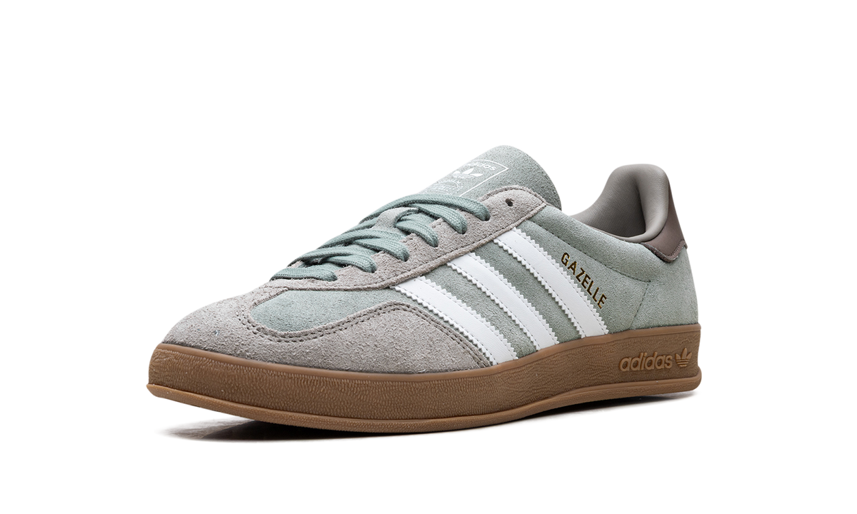 Gazelle Indoor "Silver Pebble Silver Green" JI3526