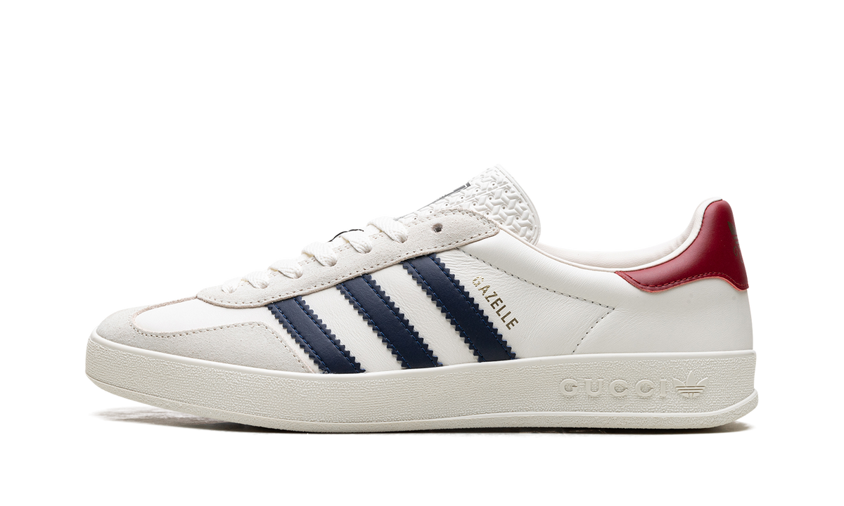 Gucci Gazelle "White/Red" 707847 UTT10 9060