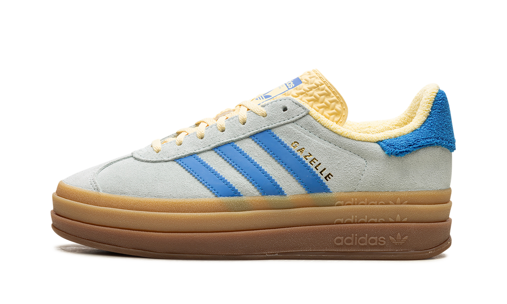 Gazelle Bold Wmns "Almost Blue Yellow" IE0430